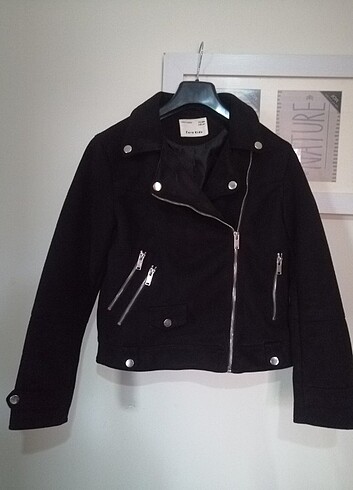 Zara kız çocuk süet biker ceket
