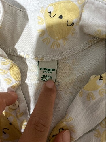 18-24 Ay Beden çeşitli Renk Kız çocuk pijama takımı