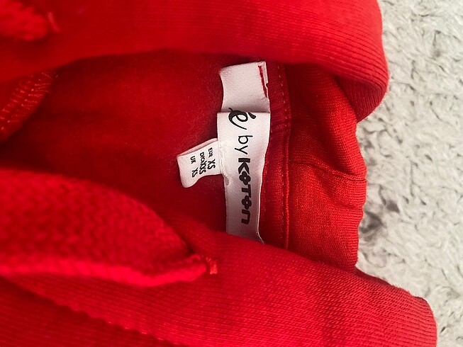 xs Beden Koton Sweatshirt