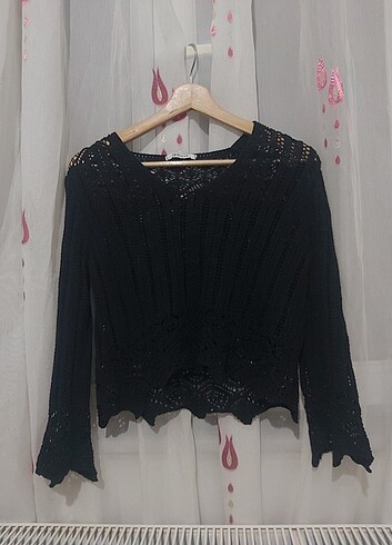 Armalife Dantelli crop kazak