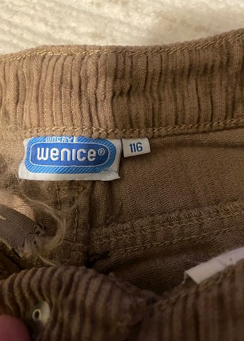 7 Yaş Beden camel Renk Çocuk kadife pantolon