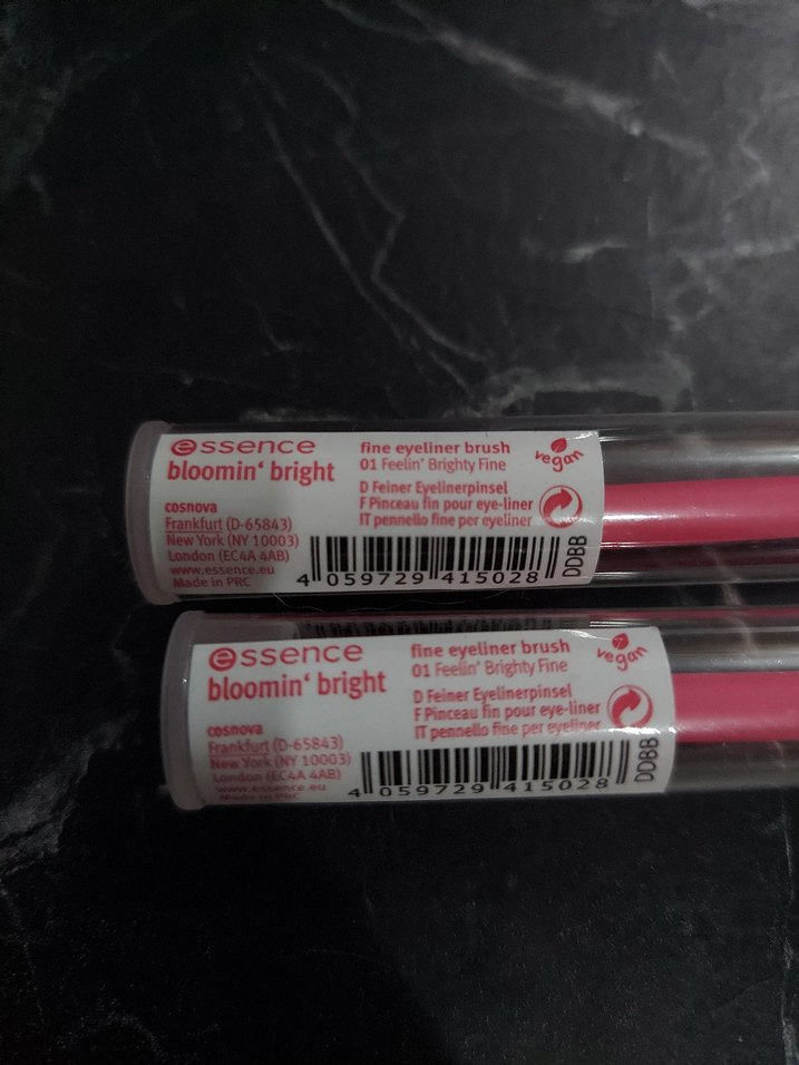 essence blooming bright eyeliner fırçası, sıfır ürün, - Görsel 3