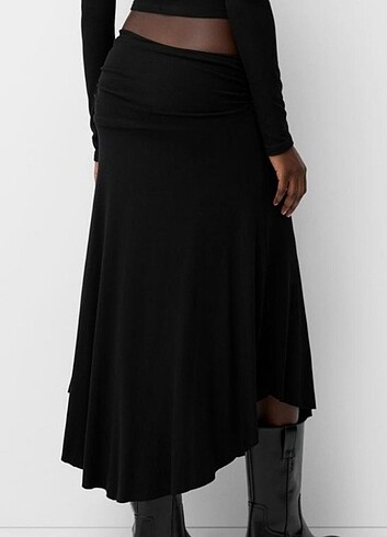 Bershka Bershka Triko midi etek, sıfır ürün
