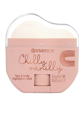 Essence Essence Chilly Vanilly Yüz ve Vücut Highlighter Stick, sıfır ürü