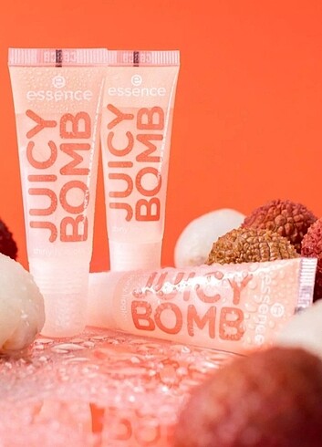 Essence Juicy Bomb Dudak Parlatıcısı 101, sıfır ürünler, 3 adet