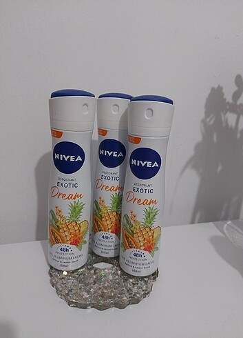 Nivea Exotic Dream Kadın Deodorant Sprey 150 Ml, sıfır ürünler,