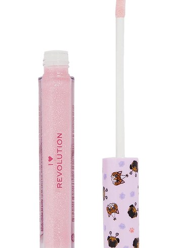 I Heart Revolution Party Pets Lip Gloss Got To Be Kitten Me Ruj - Görsel 2