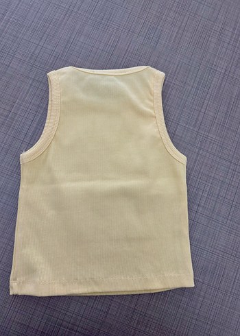 s Beden zara sarı hafif crop atler