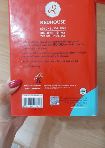 Redhouse Büyük İngilizce-Türkçe Sözlük - Görsel 6