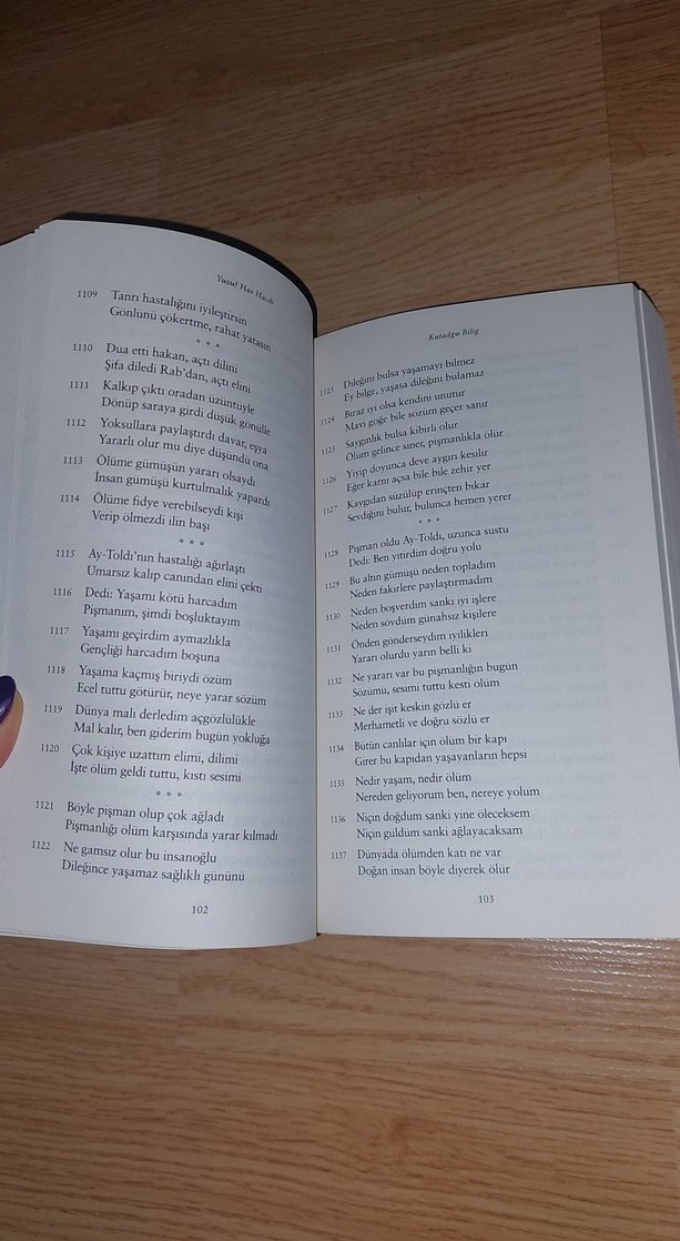 YUSUF HAS HACİP KUTADGU BİLİG - Görsel 2