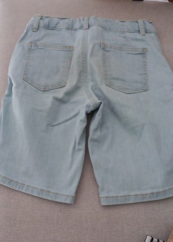 8 Yaş Beden Açık Mavi Erkek Çocuk Denim Şort