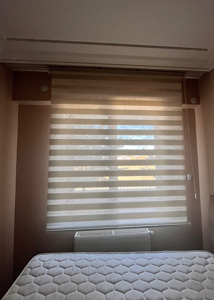 Petek üstü  stor zebra perde - Görsel 2