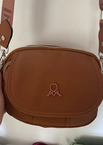 U.S Polo Assn. Kahverengi Deri Kadın Postacı Çantası