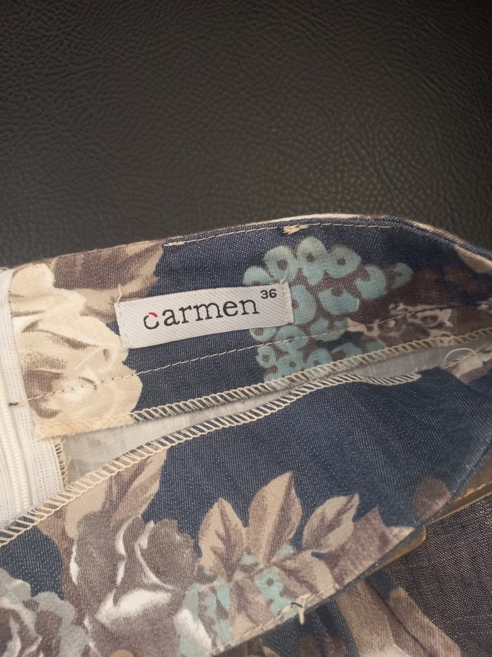 Desenli Kemerli Hamile Midi Etek s.m uyumlu - Görsel 3