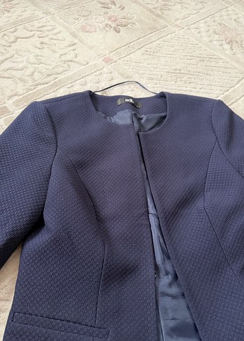 ADL Lacivert Kadın Blazer Ceket - Görsel 3