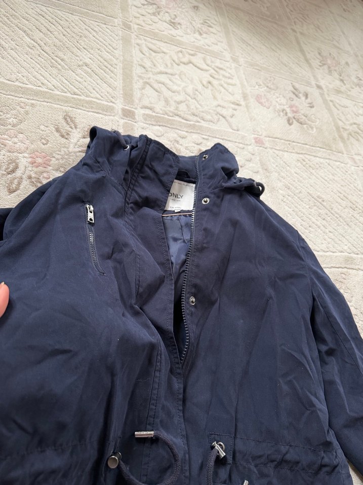 Kadın Lacivert Fermuarlı Ceket - Görsel 2