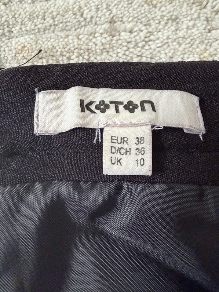 Koton Desenli Mini Etek - Görsel 3