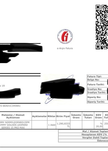 Altın Renkli Pullu Bohem Telefon Kılıfı - Görsel 3