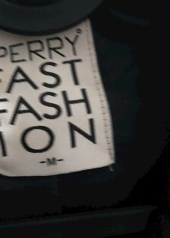 Düğmeli Siyah Midi Kadın Ceket - Görsel 5