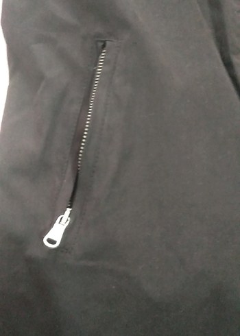 Siyah Uzun Goth Trençkot - Görsel 6