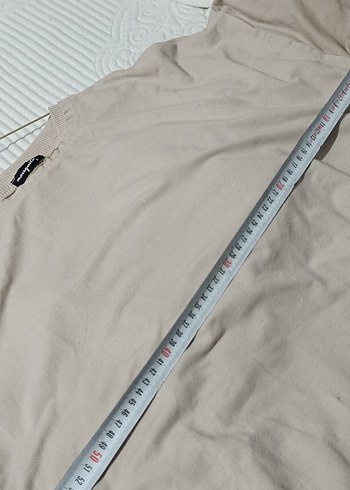 Bej Kadın Salaş Sweatshirt - Görsel 6