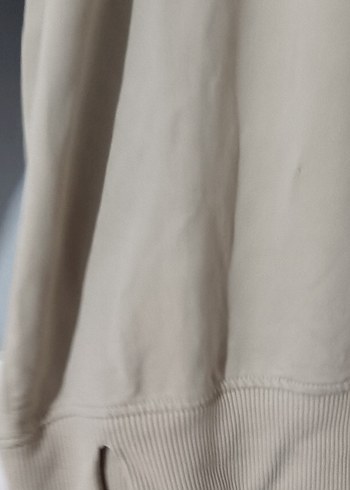 Bej Kadın Salaş Sweatshirt - Görsel 2