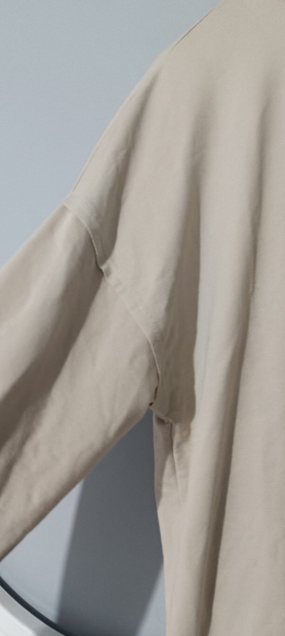 Bej Kadın Salaş Sweatshirt - Görsel 3