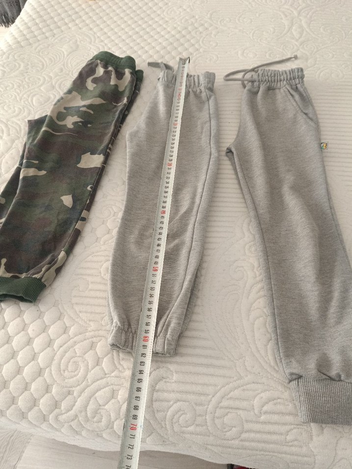 Kamuflaj Desenli Gri Erkek Eşofman Altı - Görsel 5