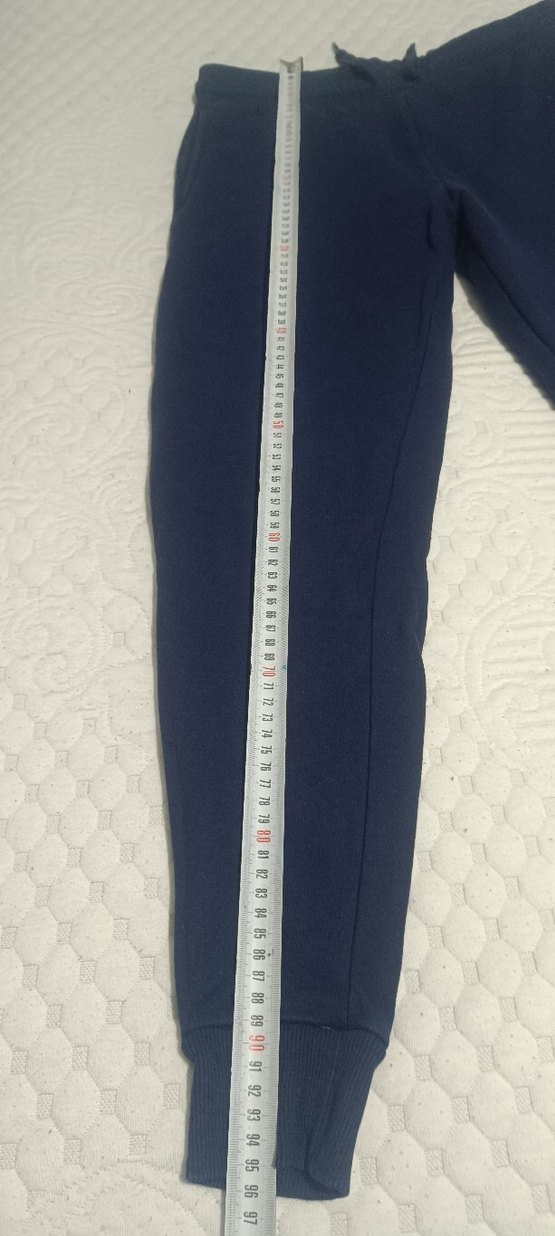 Koyu lacivert Baskılı Erkek  Eşofman Altı - Görsel 4