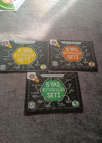 5 Yaş Etkinlik Seti - 3 Kitaplı Eğitici Set - Görsel 4