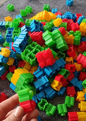 Renkli Lego Blokları Seti - Görsel 5