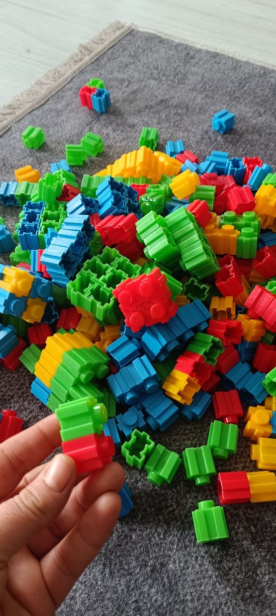 Renkli Lego Blokları Seti - Görsel 5