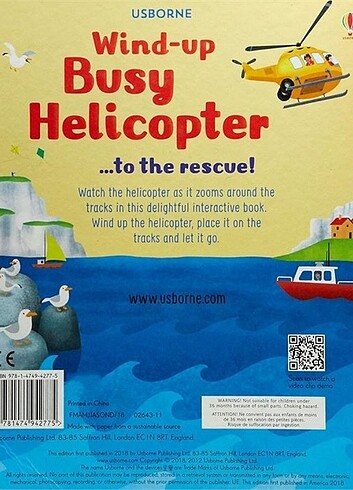  Usborne Wind up busy helicopter