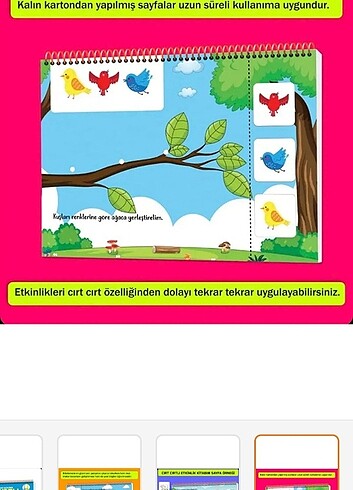  Beden Renk Cırt cırtlı etkinlik kitabi