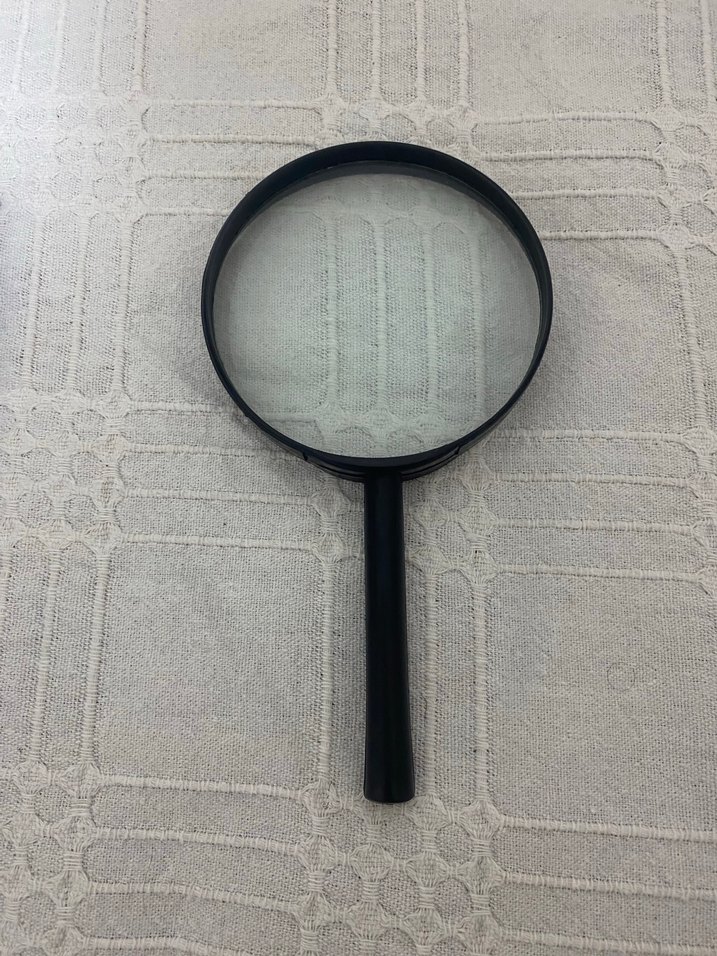 Mavi Cam Büyüteç 100mm Hasis - Görsel 2