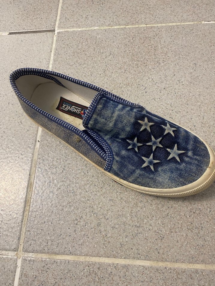 Kadın Mavi Denim Bağcıksız Espadril - Görsel 2
