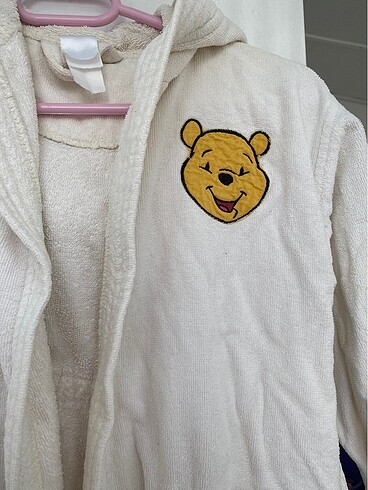 Winnie The Pooh Çocuk Bornoz Ayıcıklı