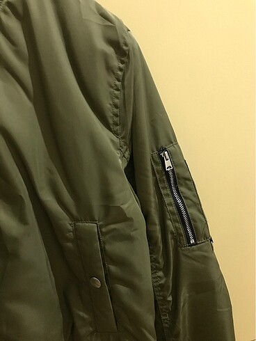 Pull and Bear Pull bear haki bomber ceket