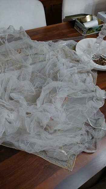 Vintace gelinlik 60 65 yillik - Görsel 10