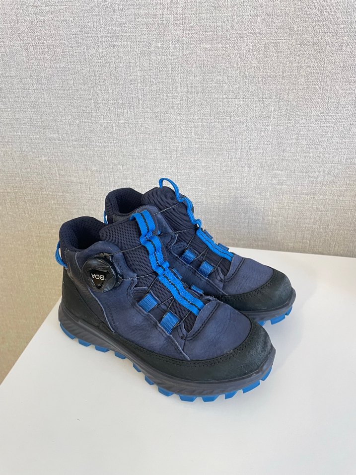 Ecco Erkek Çocuk Nubuk Deri Bot - Görsel 3