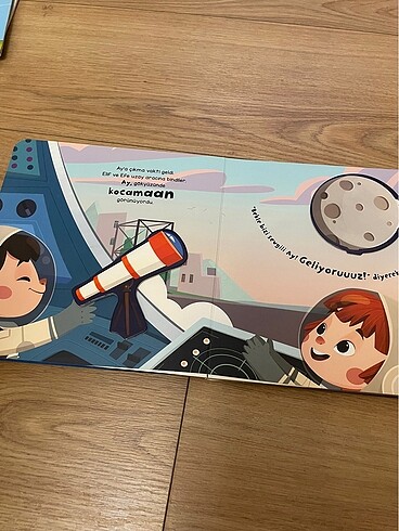 Merhaba Uzay Cırtlı Kitap - Görsel 5