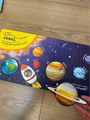 Merhaba Uzay Cırtlı Kitap - Görsel 8