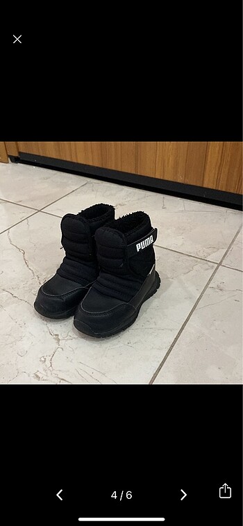 25 Beden Puma 25 Numara Cırtlı Bot