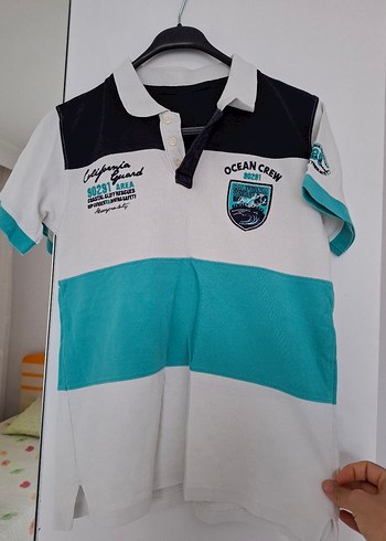 LC Waikiki Düğmeli Renk Bloklu Erkek Polo Tişört