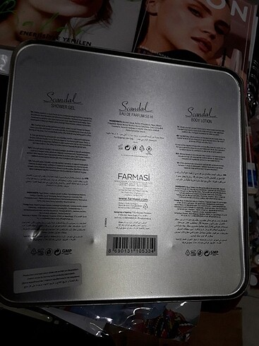 Beden Scandal 3 lü parfüm set Farmasi
