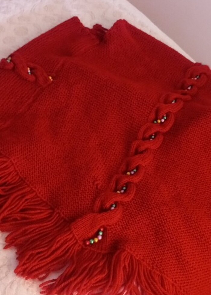 Örgü panço - Görsel 2