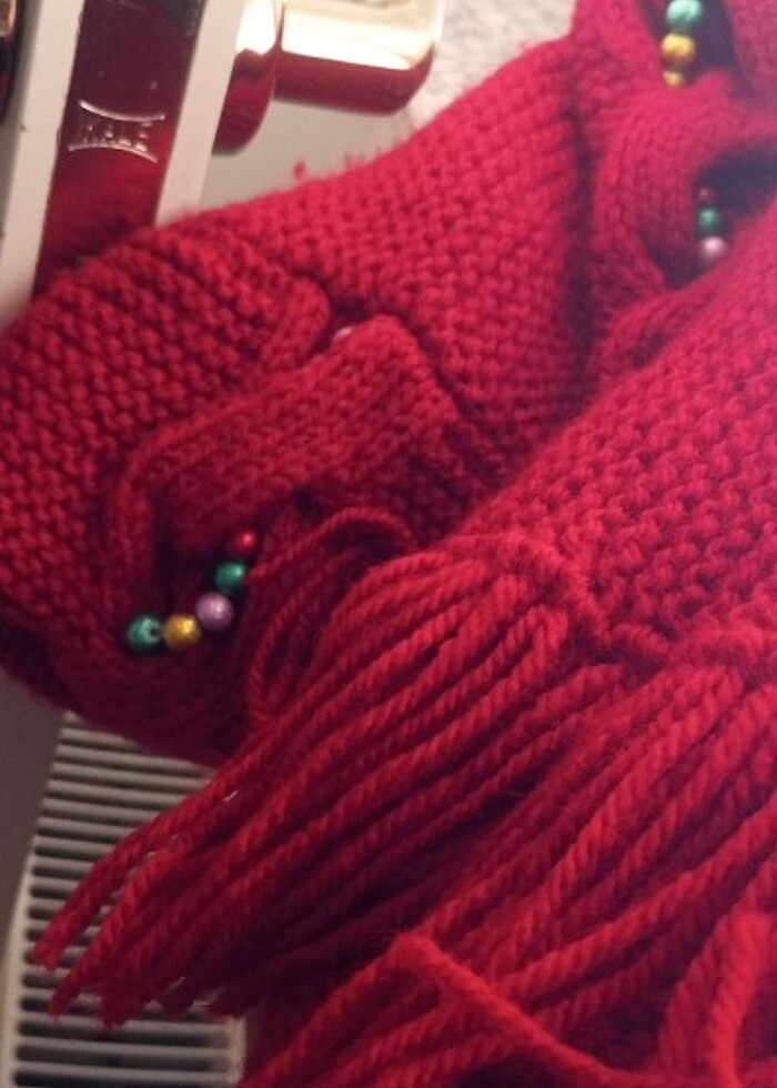 Örgü panço - Görsel 3