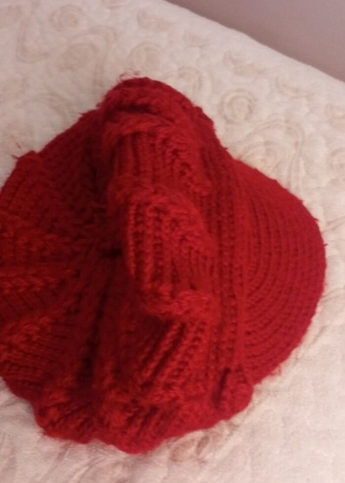 Örgü panço - Görsel 5