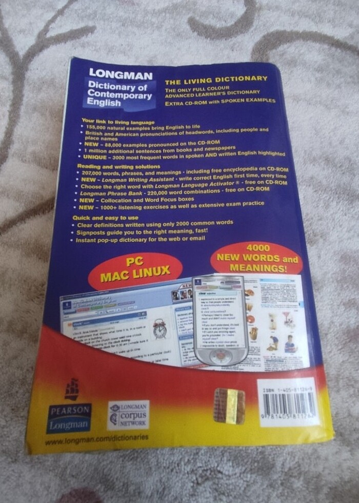 Longman İngilizce sözlük  - Görsel 3