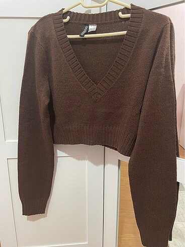H&M Crop Triko Kazak